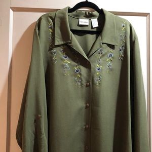 Vintage Embroidered Blouse